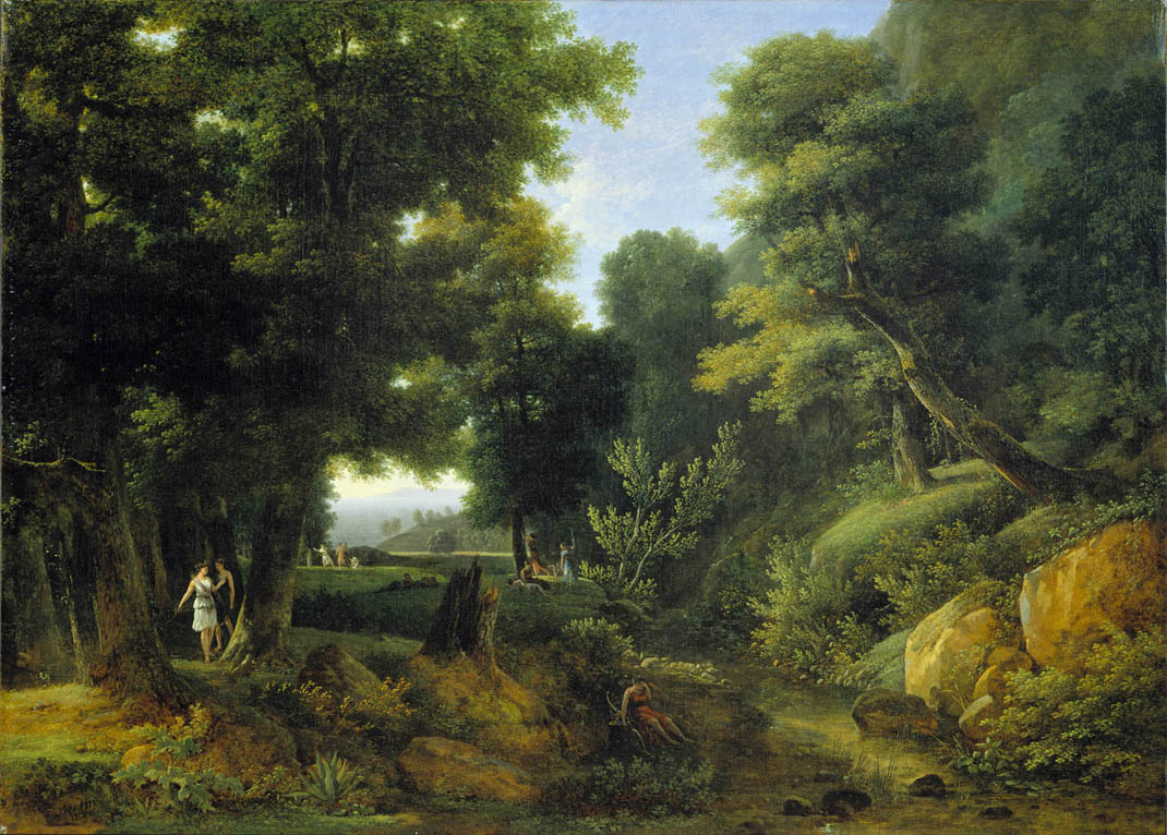 Jean Victor Bertin, Landscape (1804)